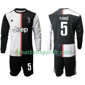 Tenue Juventus Pjanic 5 Enfant Domicile 2019-2020 Maillot de Foot ML